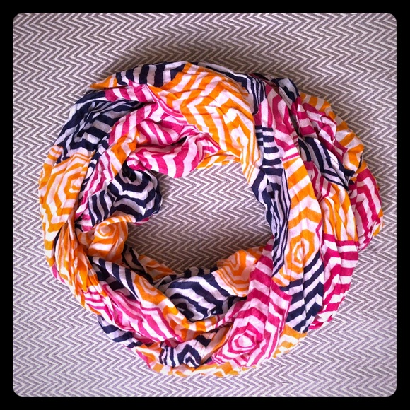Multicolor Infinity Scarf - Picture 1 of 4